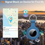 Waterproof IPX8 Airtag Keychain Holders - 2 Pack