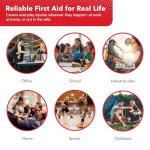 Swiss Safe 2-in-1 First Aid Kit with Mini Kit