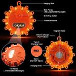 Tobfit Rechargeable LED Road Flares Kit