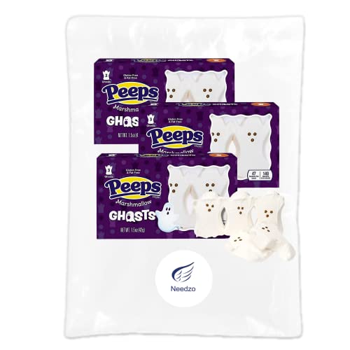 Halloween Ghost Peeps Marshmallow Candy, 9 Pieces