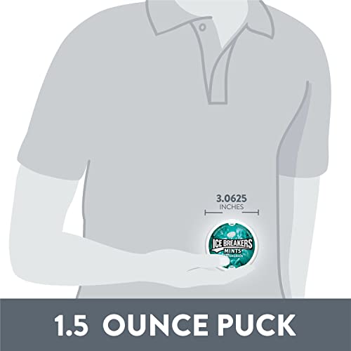 ICE BREAKERS Wintergreen Sugar Free Mints - 8 Pack