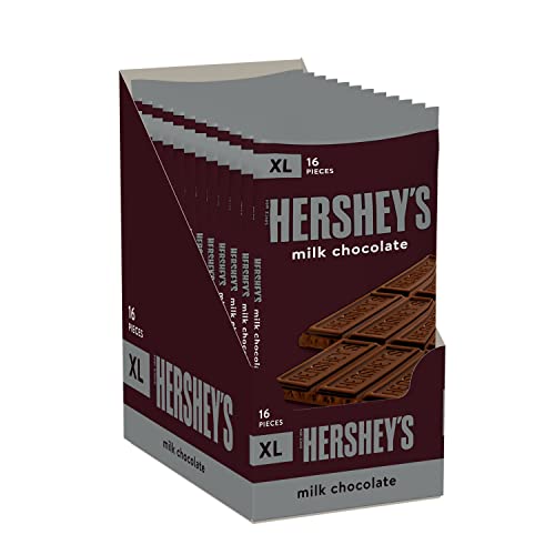HERSHEY'S XL Milk Chocolate Candy Bars (12 packs)