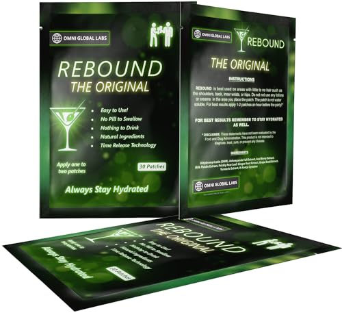 REBOUND Party Patch - 30 Patches for All-Night Balance