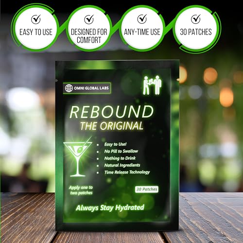 REBOUND Party Patch - 30 Patches for All-Night Balance