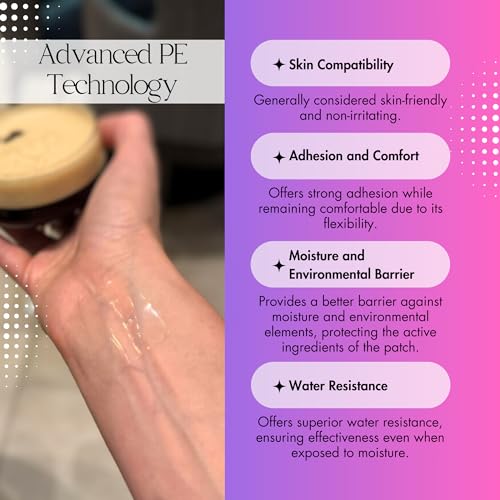 Natural Waterproof Hangover Patches - 30 Count