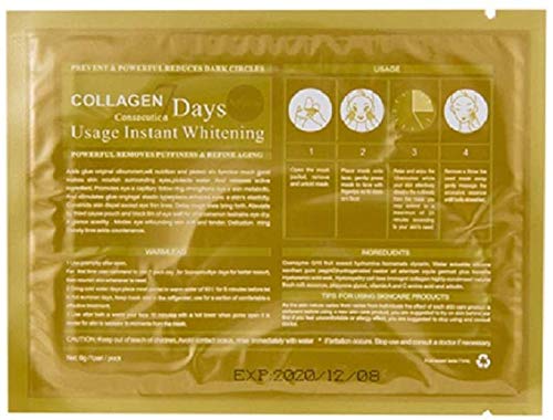 Gold Eye and Lip Mask Set – 10 Pairs