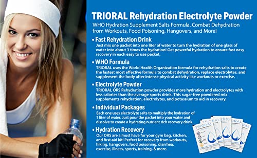 TRIORAL Electrolyte Powder for Fast Rehydration