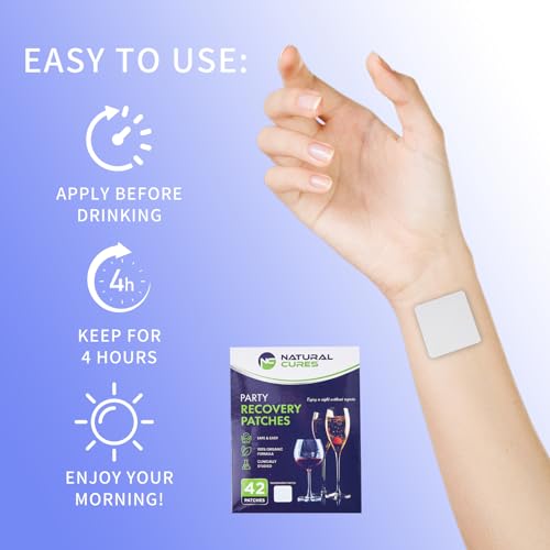 Natural 42-Count Party Recovery Patches