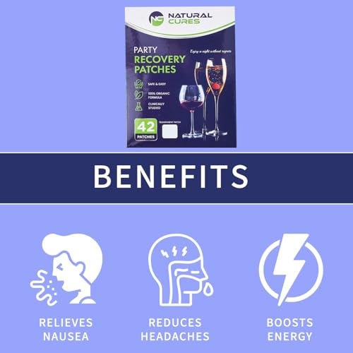 Natural 42-Count Party Recovery Patches
