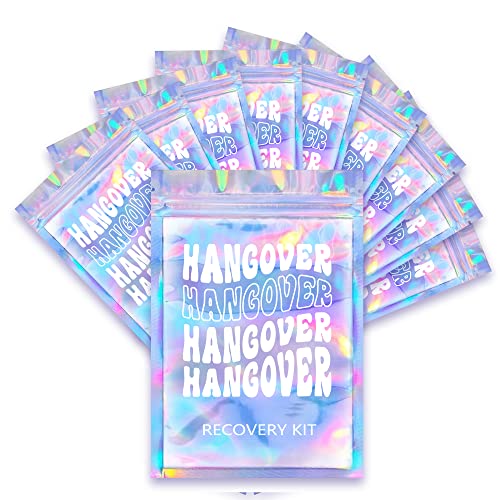10 Holographic Party Hangover Recovery Bags