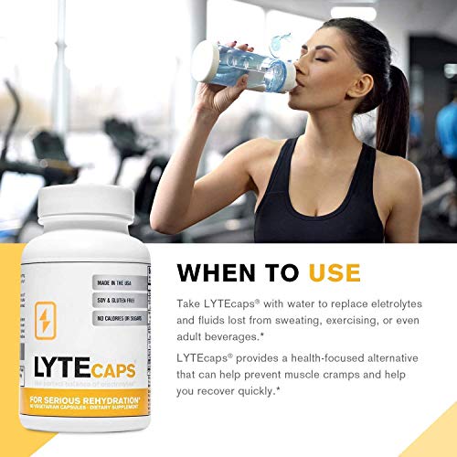 Electrolyte Tablets for Serious Rehydration – 60 Capsules