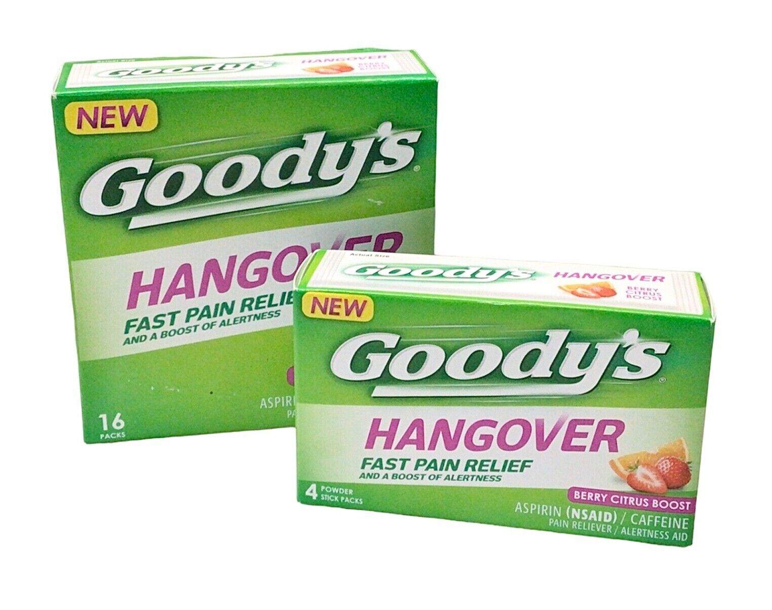 Goody's Hangover Relief Sticks - Berry Citrus 20 Ct