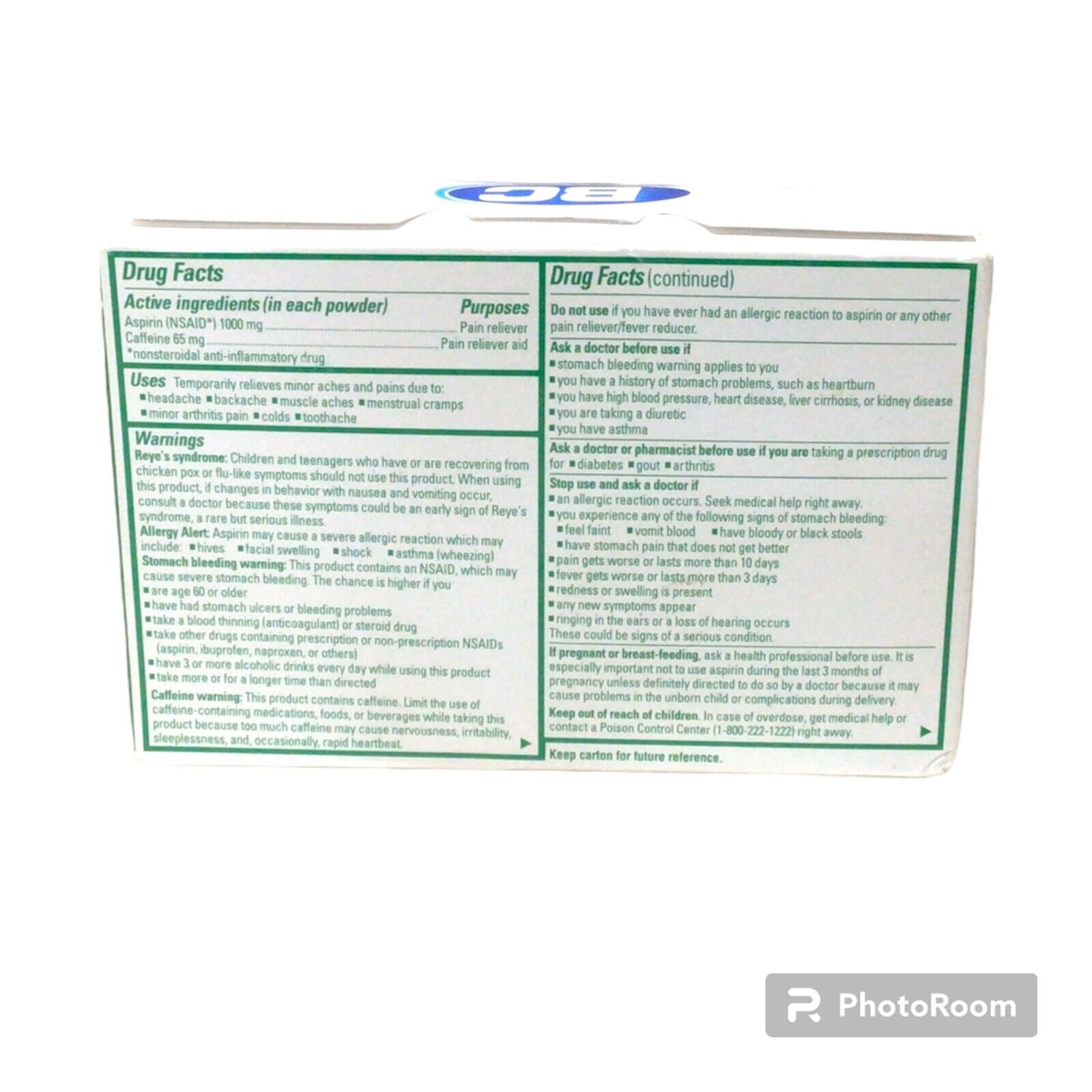 Goody's Hangover Relief Sticks - Berry Citrus 20 Ct