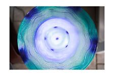 27-Inch Blue Floor Mist Fountain with Control