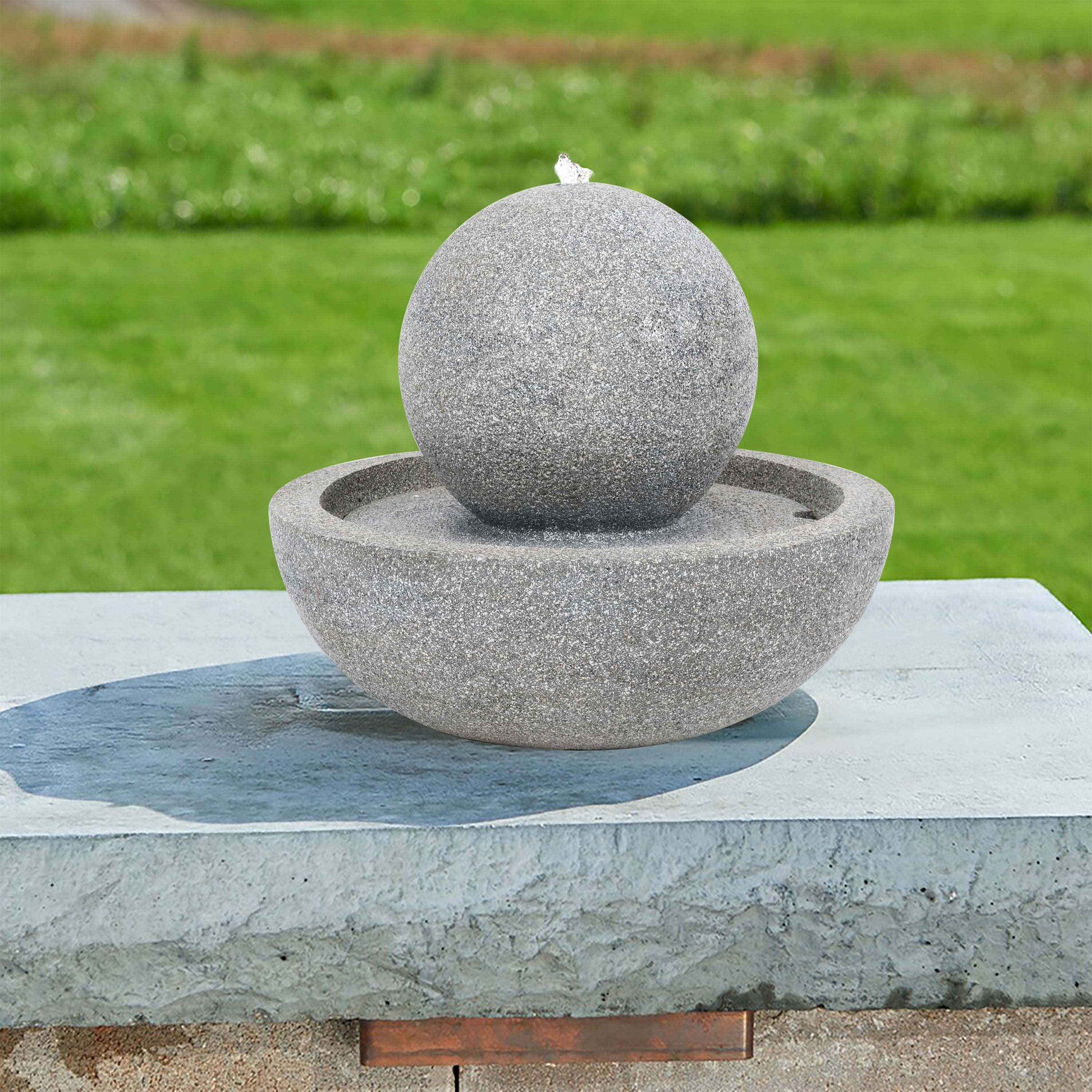 Better Homes & Gardens 12" Grey Tabletop Fountain