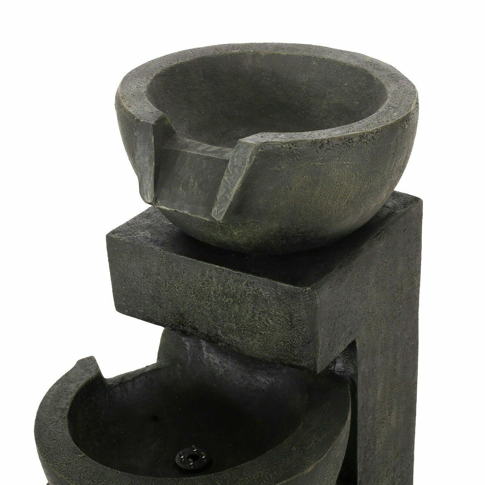 Ascot Three-Tier Modern Outdoor Fountain