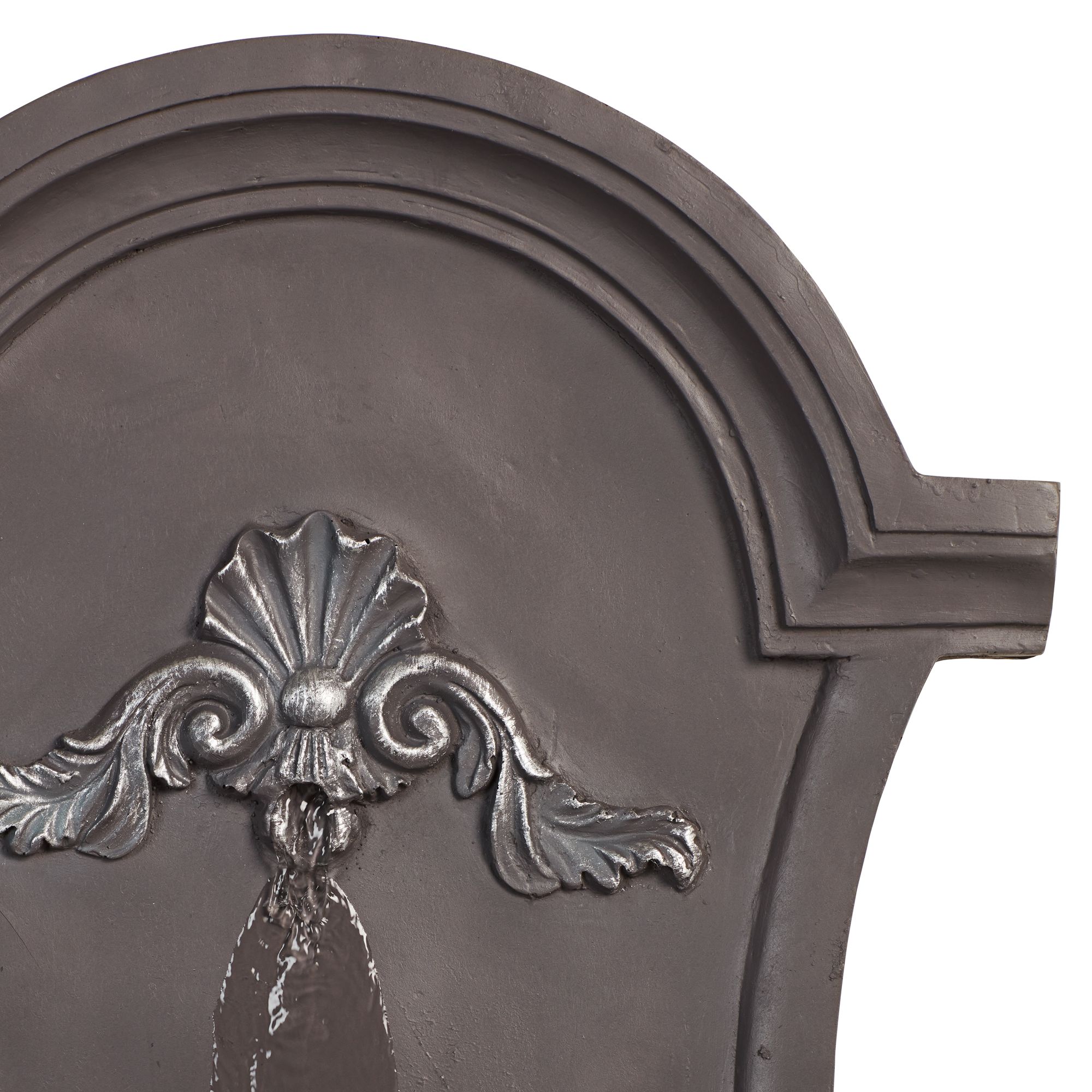 Bronze Finish Wall Fountain with Decorative Design