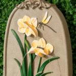 31-Inch Outdoor Wall Water Fountain with Pump