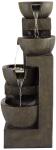 LED Cascading Bowls Outdoor Water Fountain 41.5