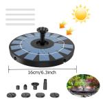 Solar Powered Bird Attracting Water Fountain