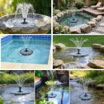Solar Powered Bird Attracting Water Fountain