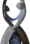 Modern 57" Dancing Couple Outdoor Water Fountain