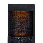 Athena 38-Inch Outdoor Solar Fountain with Lights
