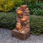 Teamson Home 28.5" 4-Tier Outdoor Water Fountain
