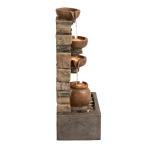 Teamson Home 28.5" 4-Tier Outdoor Water Fountain