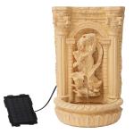 30" Tall Outdoor Wall Fountain with Maiden