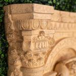 30" Tall Outdoor Wall Fountain with Maiden