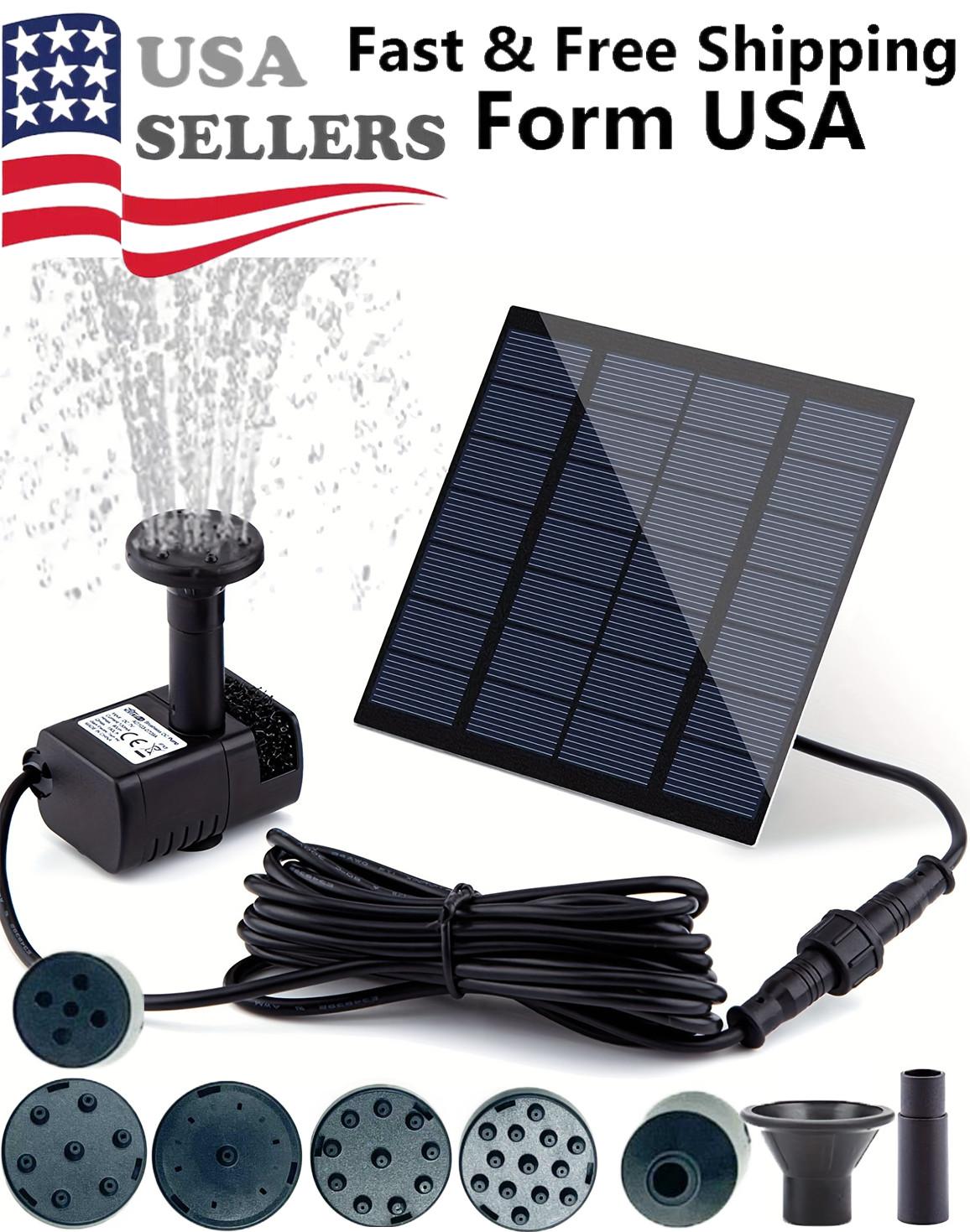 Solar Floating Fountain Pump for Bird Bath Pool