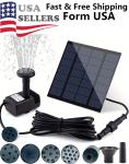 Solar Floating Fountain Pump for Bird Bath Pool