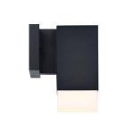 Willowsong 10" Tall Outdoor Wall Fountain - Black