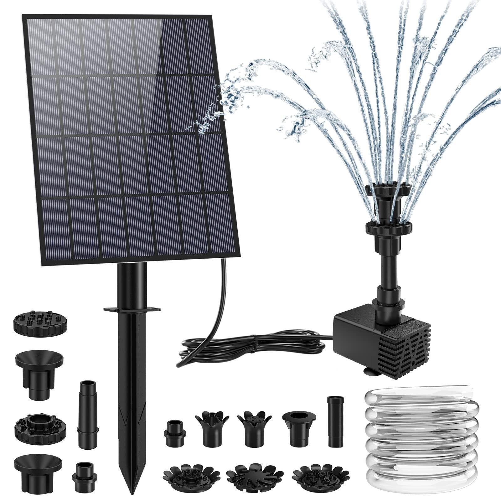 Adjustable Solar Pump for Outdoor Fountain Decor
