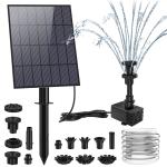 Adjustable Solar Pump for Outdoor Fountain Decor