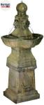 54" High Royal Lion Faux Stone Outdoor Fountain
