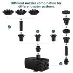 Adjustable Solar Pump for Outdoor Fountain Decor