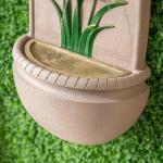 31" Waterfall Outdoor Wall Fountain with Pump
