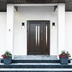 Ever Spring 18" Black Outdoor Wall Fountain