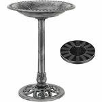 28" Solar Pump Garden Bird Bath Fountain