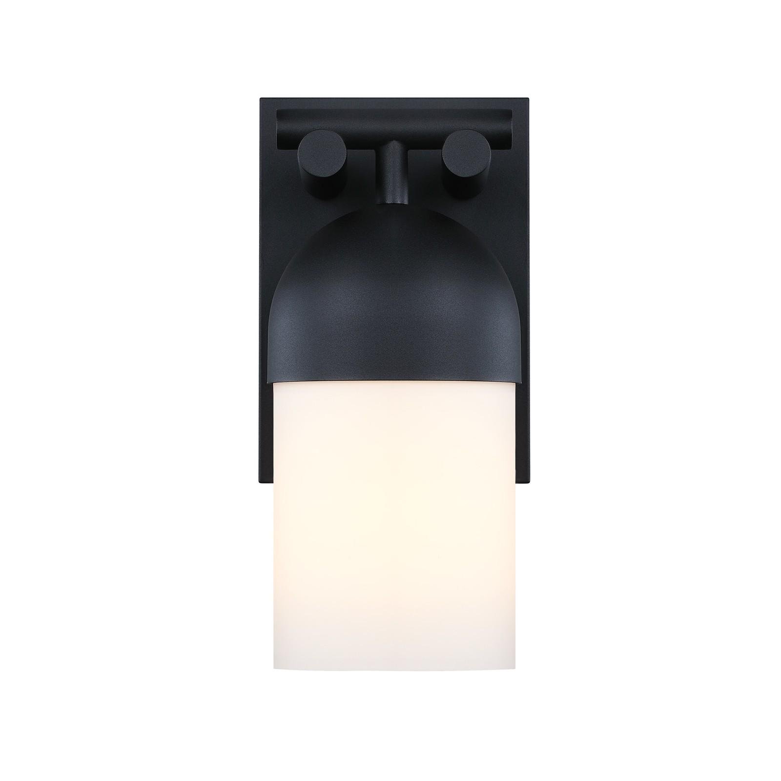 Ever Spring 14" Tall Outdoor Wall Fountain - Black