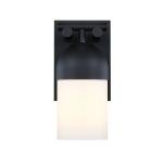 Ever Spring 14" Tall Outdoor Wall Fountain - Black