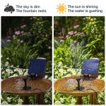 Solar Fountain Pump for Garden and Pond