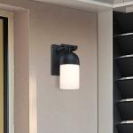 Ever Spring 14" Tall Outdoor Wall Fountain - Black