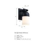 Ever Spring 14" Tall Outdoor Wall Fountain - Black