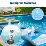 Floating Solar Fountain Pump for Bird Bath Garden