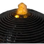 30" Modern Zen Sphere Outdoor Water Fountain