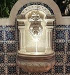 Outdoor Wall Fountain Classic Vintage Romanesque Style Patio Garden Waterfall