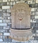 Outdoor Wall Fountain Classic Vintage Romanesque Style Patio Garden Waterfall